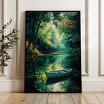 Landscape 455 Canvas Art 18" x 24" / 45 x 60 cm / Black