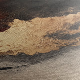 Abstract 456 Canvas Art 18" x 24" / 45 x 60 cm / Black