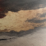 Abstract 456 Canvas Art 60 x 40 cm / Black