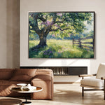 Landscape 456 Canvas Art 18" x 24" / 45 x 60 cm / Black