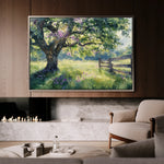 Landscape 456 Canvas Art 18" x 24" / 45 x 60 cm / Black