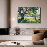 Landscape 456 Canvas Art 18" x 24" / 45 x 60 cm / Black