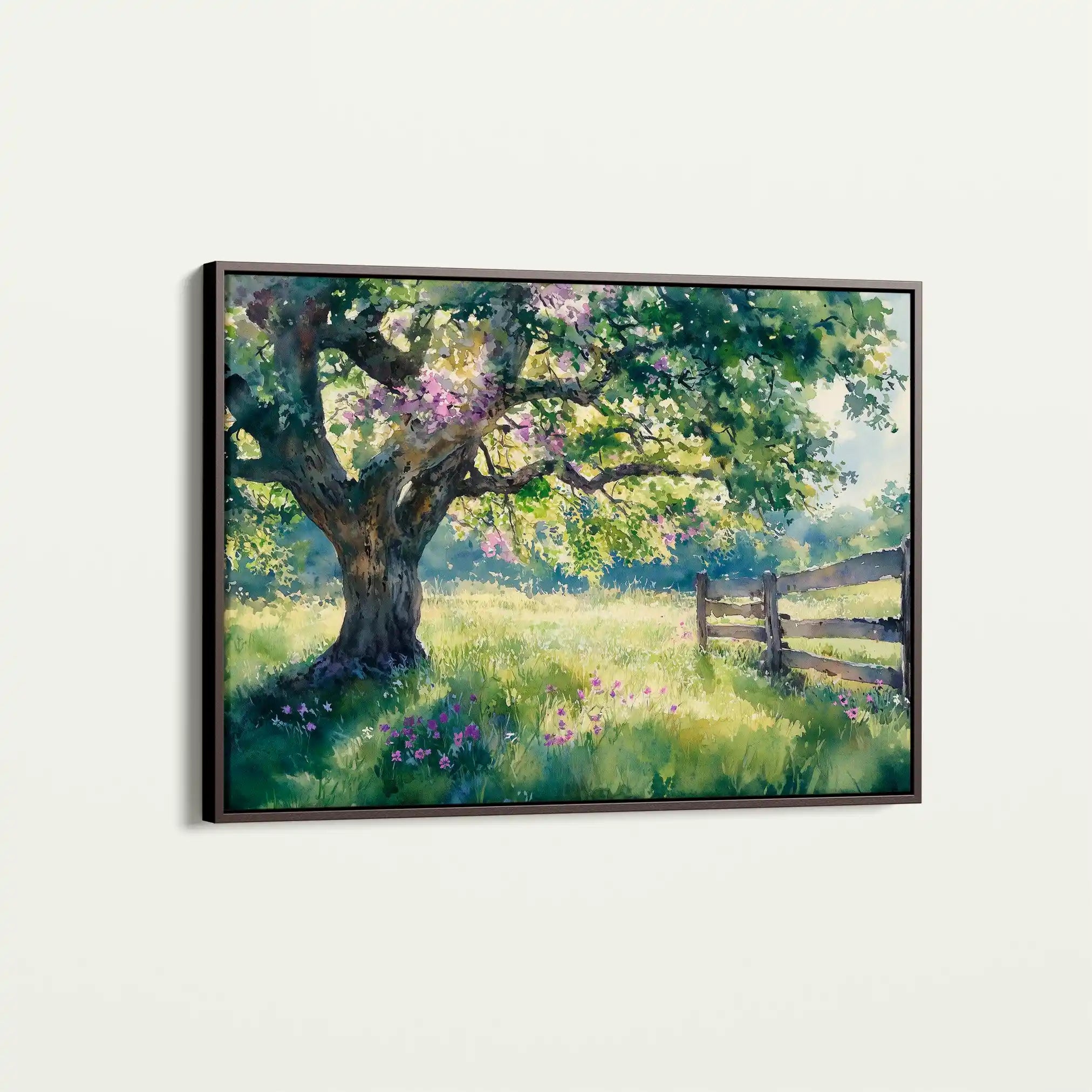 Landscape 456 Canvas Art 60 x 40 cm / Black