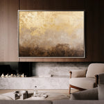 Abstract 457 Canvas Art 18" x 24" / 45 x 60 cm / Black