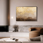 Abstract 457 Canvas Art 18" x 24" / 45 x 60 cm / Black