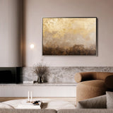 Abstract 457 Canvas Art 18" x 24" / 45 x 60 cm / Black