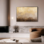 Abstract 457 Canvas Art 60 x 40 cm / Black