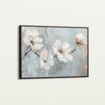 Floral 457 Canvas Art 18" x 24" / 45 x 60 cm / Black