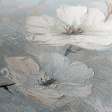 Floral 457 Canvas Art 18" x 24" / 45 x 60 cm / Black