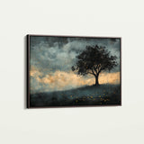 Landscape 457 Canvas Art 18" x 24" / 45 x 60 cm / Black