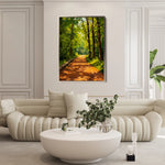 Landscape 458 Canvas Art 18" x 24" / 45 x 60 cm / Black