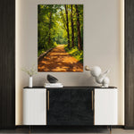 Landscape 458 Canvas Art 18" x 24" / 45 x 60 cm / Black