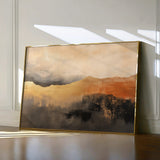 Abstract 459 Canvas Art 18" x 24" / 45 x 60 cm / Black