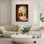 Landscape 459 Canvas Art 18" x 24" / 45 x 60 cm / Black