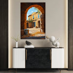 Landscape 459 Canvas Art 18" x 24" / 45 x 60 cm / Black