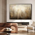 Abstract 460 Canvas Art 18" x 24" / 45 x 60 cm / Black