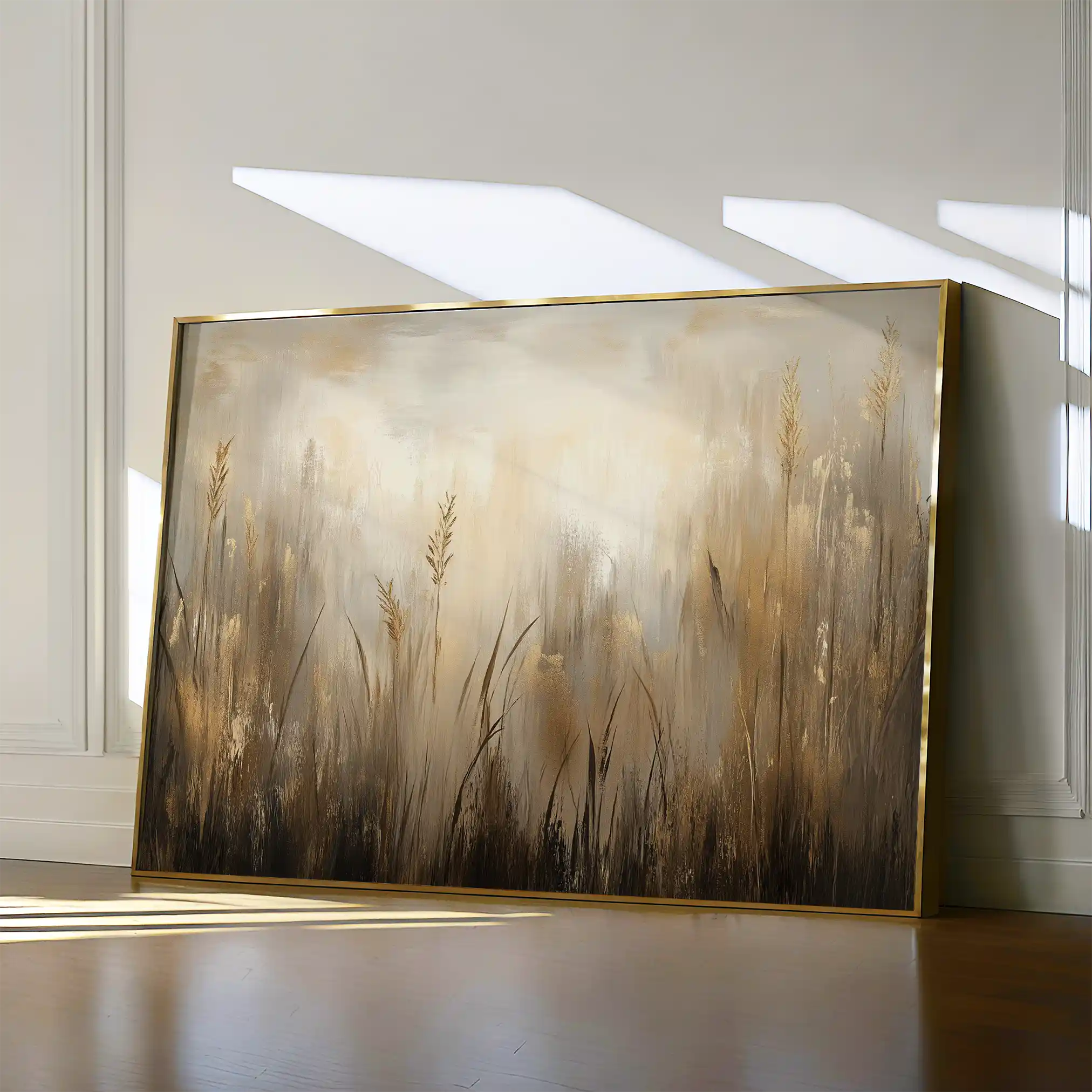 Abstract 460 Canvas Art 18" x 24" / 45 x 60 cm / Black