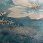 Floral 460 Canvas Art 18" x 24" / 45 x 60 cm / Black