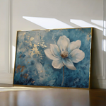 Floral 460 Canvas Art 60 x 40 cm / Black