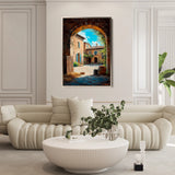 Landscape 460 Canvas Art 18" x 24" / 45 x 60 cm / Black