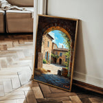 Landscape 460 Canvas Art 18" x 24" / 45 x 60 cm / Black