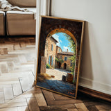 Landscape 460 Canvas Art 18" x 24" / 45 x 60 cm / Black