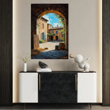 Landscape 460 Canvas Art 18" x 24" / 45 x 60 cm / Black
