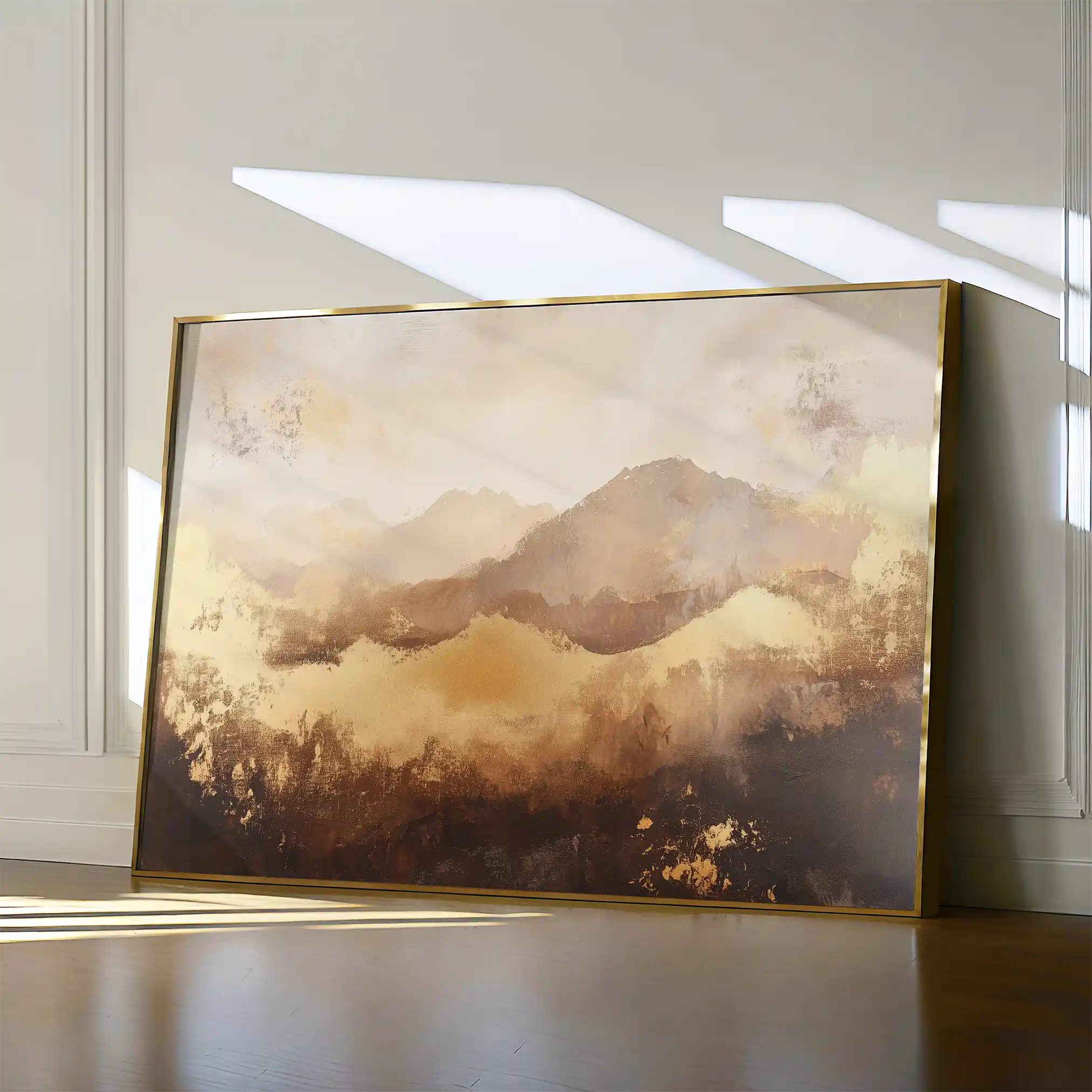 Abstract 461 Canvas Art 60 x 40 cm / Black