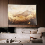 Abstract 461 Canvas Art 60 x 40 cm / Black