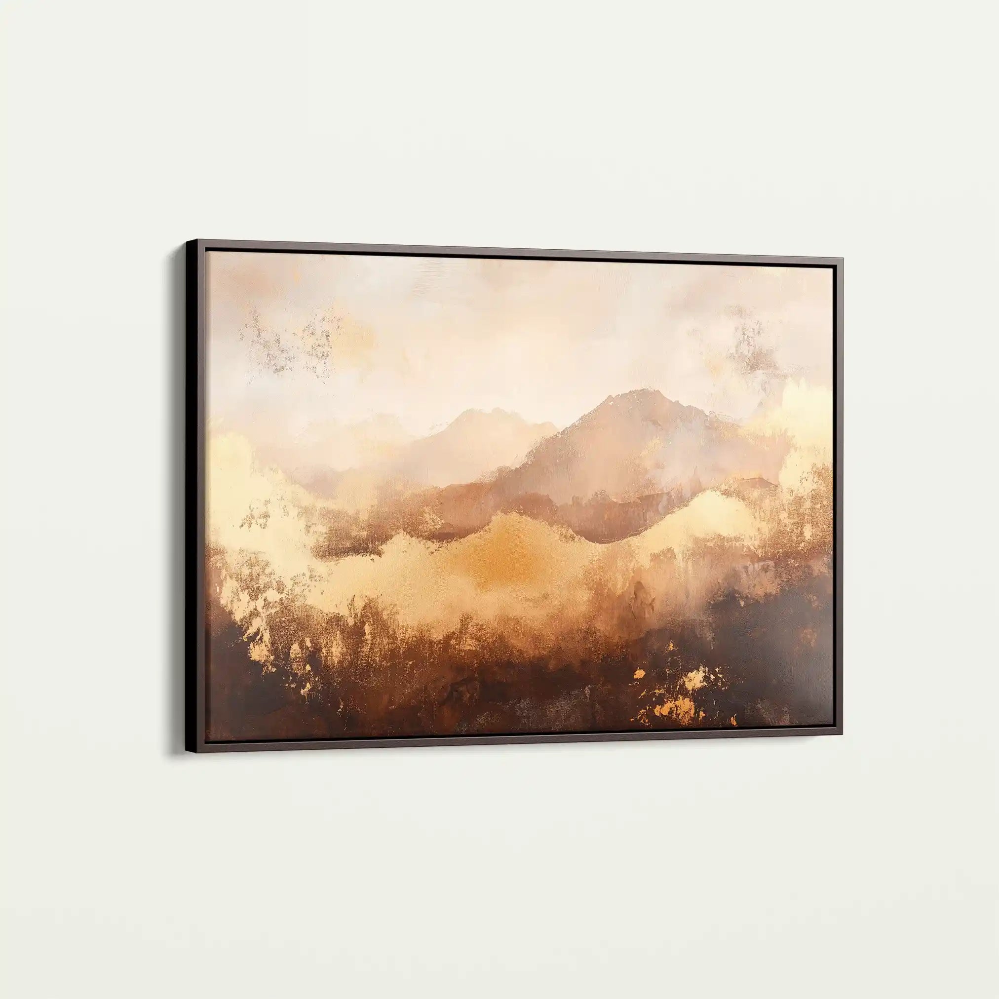 Abstract 461 Canvas Art 60 x 40 cm / Black