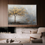 Floral 461 Canvas Art 18" x 24" / 45 x 60 cm / Black