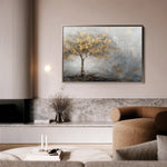 Floral 461 Canvas Art 18" x 24" / 45 x 60 cm / Black