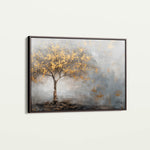 Floral 461 Canvas Art 18" x 24" / 45 x 60 cm / Black