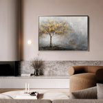 Floral 461 Canvas Art 60 x 40 cm / Black