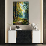 Landscape 461 Canvas Art 18" x 24" / 45 x 60 cm / Black