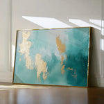 Abstract 462 Canvas Art 18" x 24" / 45 x 60 cm / Black