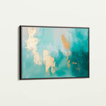 Abstract 462 Canvas Art 18" x 24" / 45 x 60 cm / Black