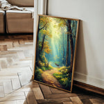Landscape 462 Canvas Art 18" x 24" / 45 x 60 cm / Black