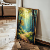 Landscape 462 Canvas Art 18" x 24" / 45 x 60 cm / Black