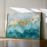 Abstract 463 Canvas Art 18" x 24" / 45 x 60 cm / Black