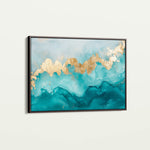 Abstract 463 Canvas Art 18" x 24" / 45 x 60 cm / Black
