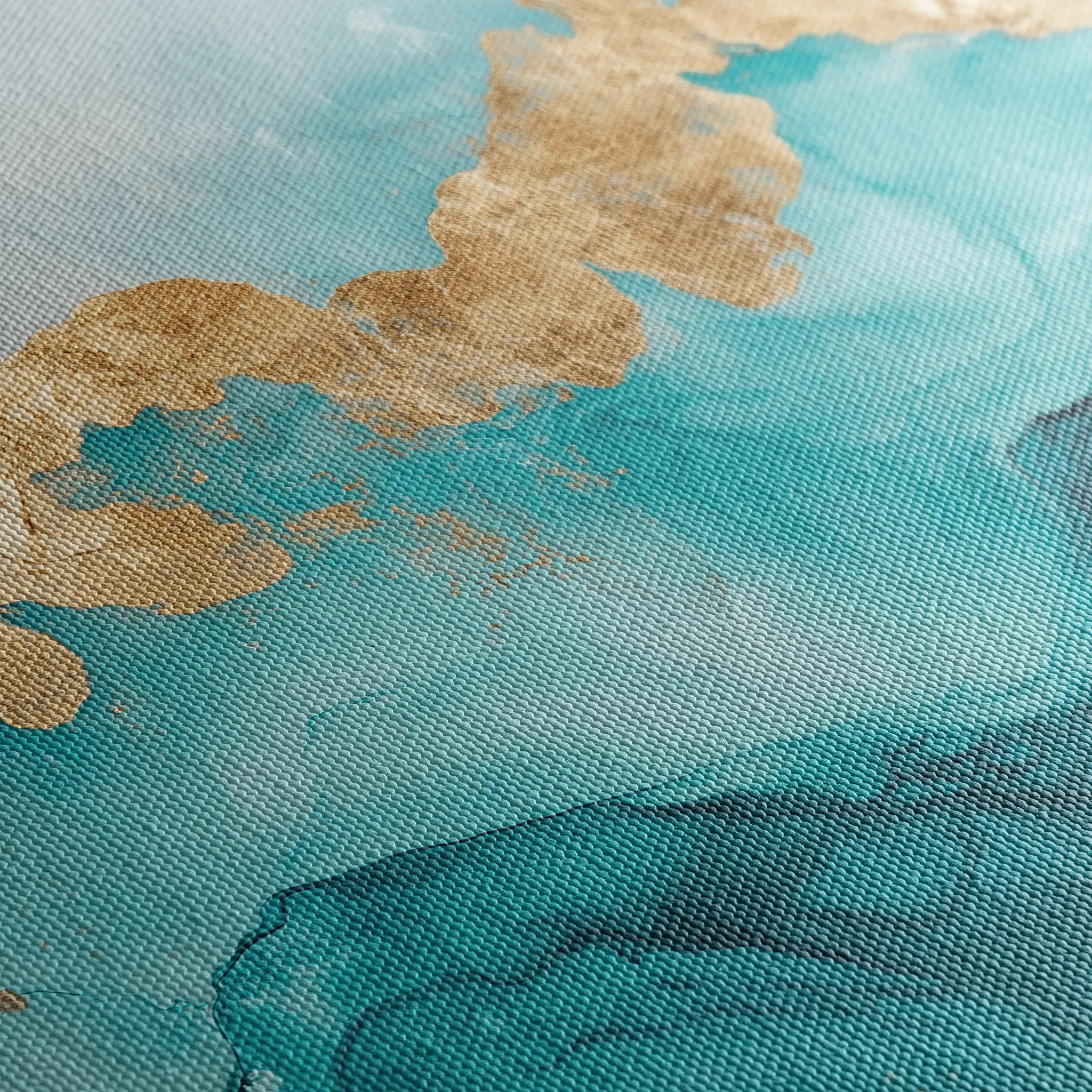 Abstract 463 Canvas Art 18" x 24" / 45 x 60 cm / Black