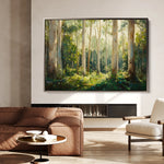 Landscape 463 Canvas Art 18" x 24" / 45 x 60 cm / Black