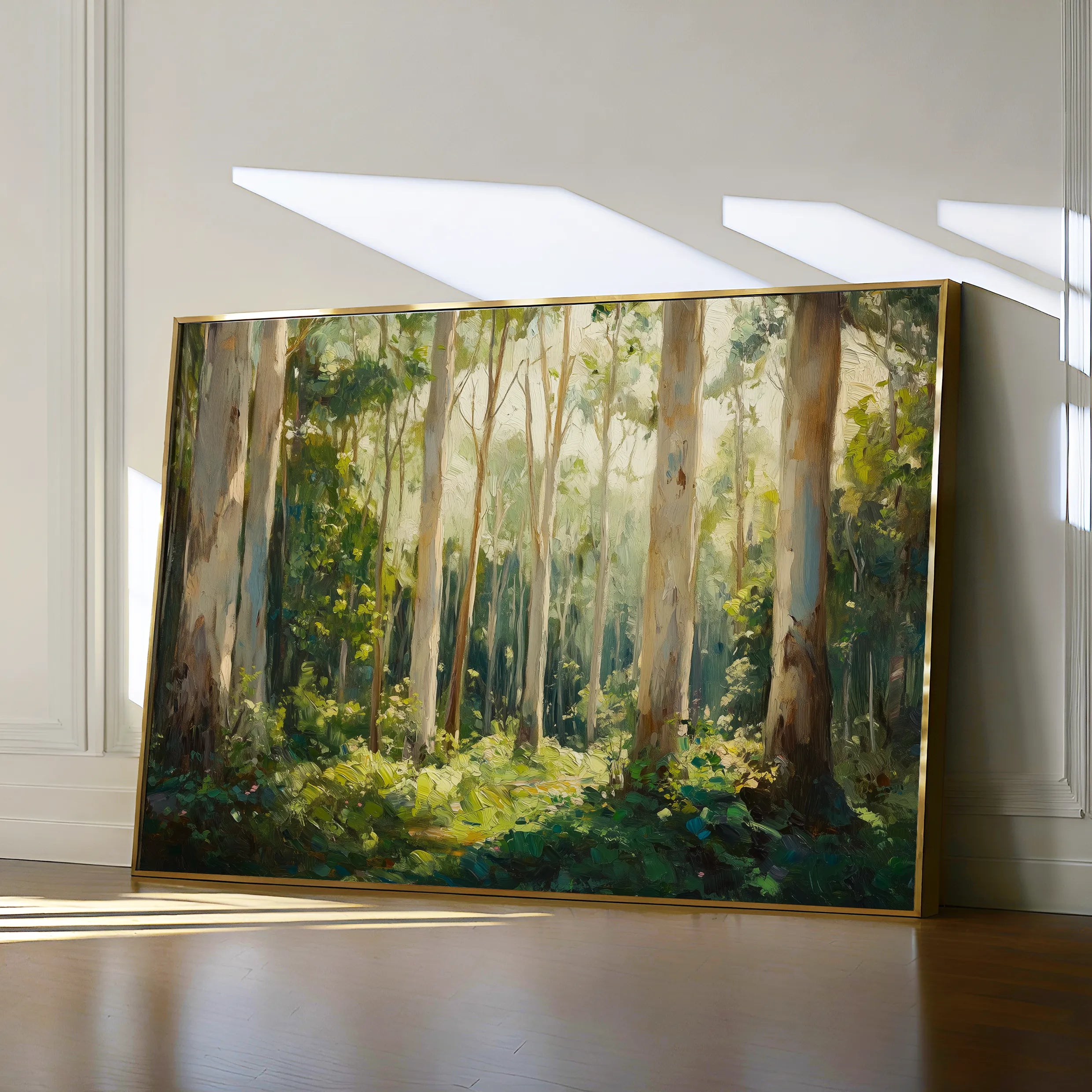 Landscape 463 Canvas Art 18" x 24" / 45 x 60 cm / Black