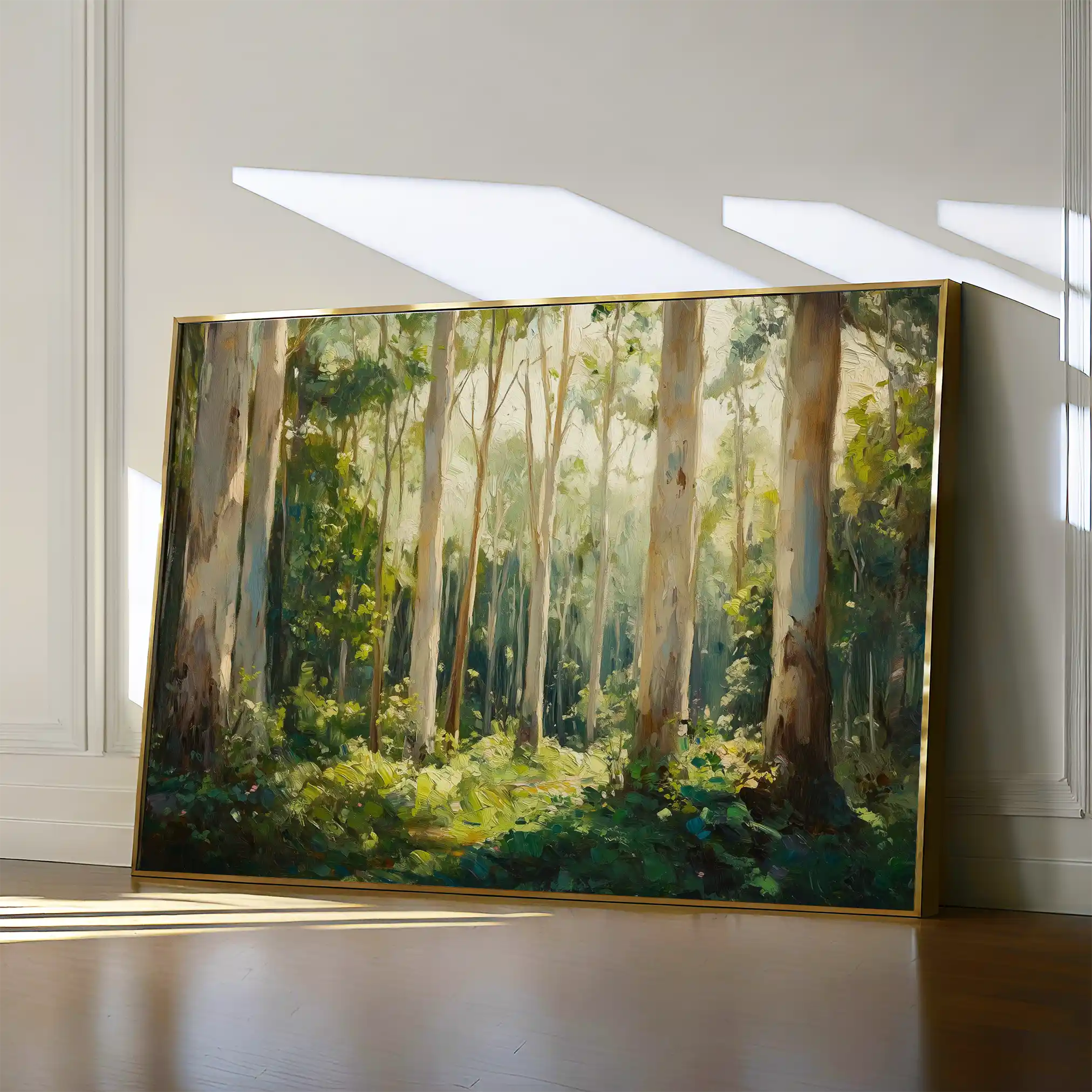 Landscape 463 Canvas Art 60 x 40 cm / Black