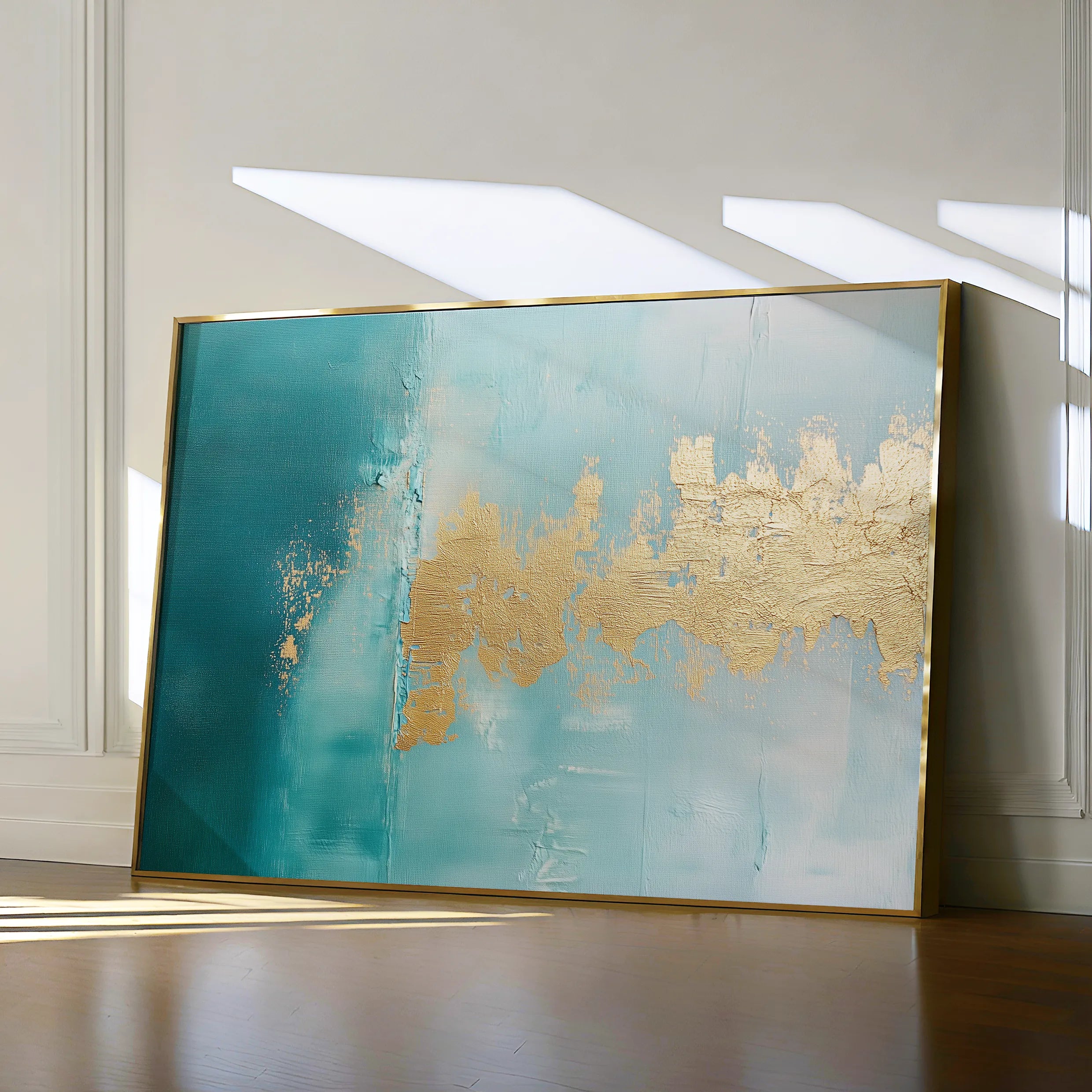 Abstract 464 Canvas Art 18" x 24" / 45 x 60 cm / Black