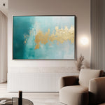 Abstract 464 Canvas Art 18" x 24" / 45 x 60 cm / Black