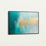 Abstract 464 Canvas Art 18" x 24" / 45 x 60 cm / Black