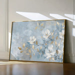 Floral 464 Canvas Art 18" x 24" / 45 x 60 cm / Black