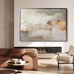 Abstract 465 Canvas Art 18" x 24" / 45 x 60 cm / Black